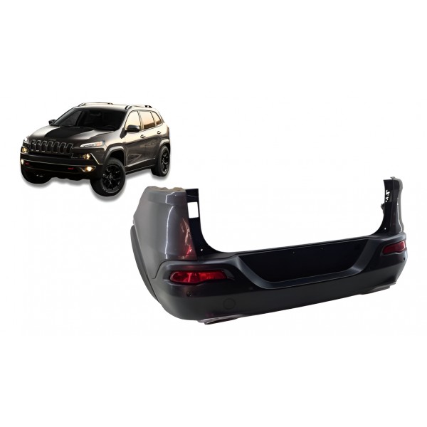 Parachoque Traseiro ( Completo ) - Jeep Cherokee 3.2 V6 2015