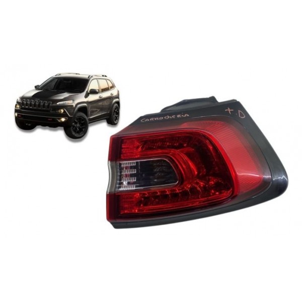 Lanterna ( Traseira Direita ) - Jeep Cherokee 3.2 V6 2015 Direito/passageiro Vermelho