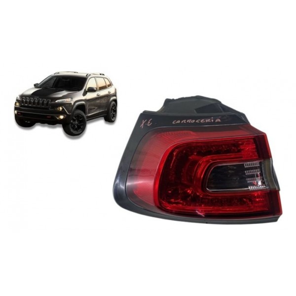 Lanterna ( Traseira Esquerda ) - Jeep Cherokee 3.2 2015 Esquerdo/motorista Vermelho