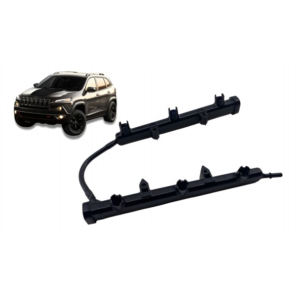 Flauta Bico Injetor - Jeep Cherokee 3.2 V6 2015