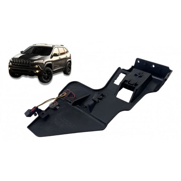 Acabamento Painel ( Esquerdo ) - Jeep Cherokee 3.2 V6 2015 Cinza