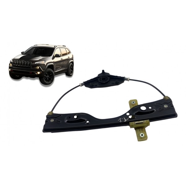 Máquina De Vidro ( Tras Esq ) - Jeep Cherokee 3.2 V6 2015 Cinza