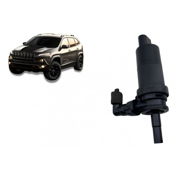 Bomba Esguicho Limpador Parabrisa - Jeep Cherokee 2015 Cinza
