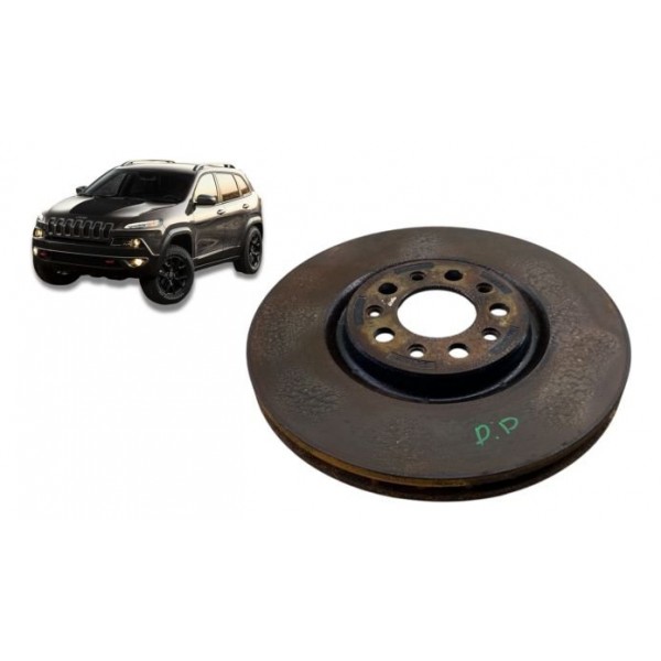 Disco De Freio ( Diant Direito ) - Jeep Cherokee 3.2 V6 2015