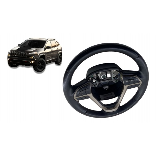 Volante Multifuncional - Jeep Cherokee 3.2 V6 2015 Cinza