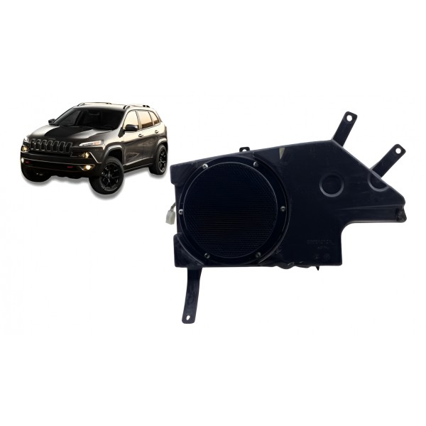 Alto Falante Subwoofer ( C/ Detalhe ) - Jeep Cherokee 2015 Cinza