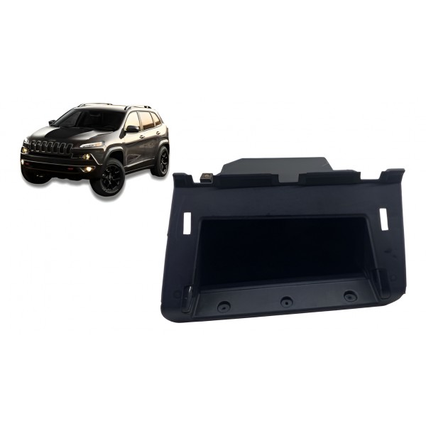 Compartimento Interno Porta Luvas - Jeep Cherokee 2015 F3 Cinza