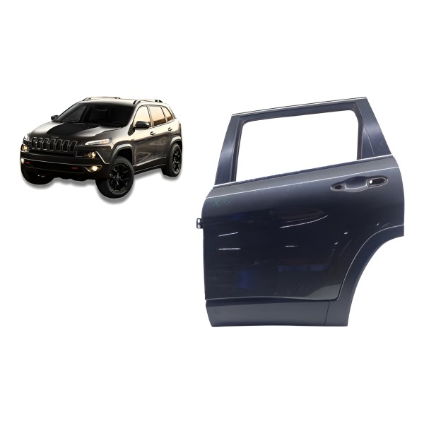 Porta ( Traseira Esquerda ) - Jeep Cherokee 3.2 V6 2015 Traseira Esquerdo Cinza