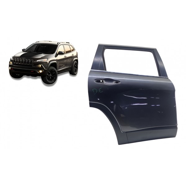 Porta ( Traseira Direita ) - Jeep Cherokee 3.2 V6 2015 Traseira Direita Cinza