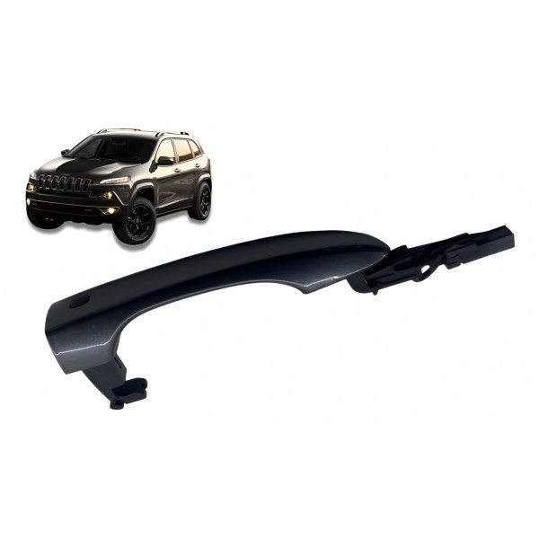 Maçaneta Externa ( Diant Esq ) - Jeep Cherokee 3.2 2015 Cinza Dianteira