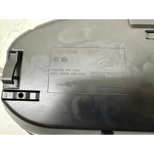 Painel Instrumentos Velocímetro Fluence 2013 3472 248104150r Preto