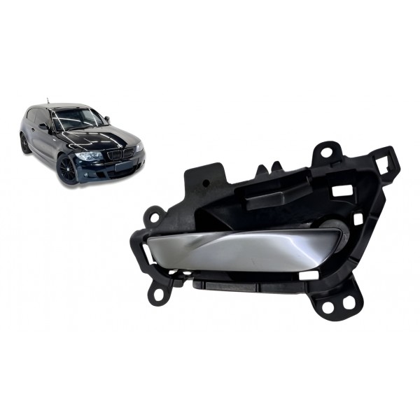 Maçaneta Interna ( Tras Esq ) - Bmw 118i 2012 1.6 Preto Traseira