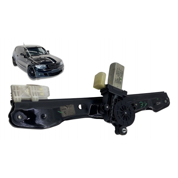 Máquina De Vidro C/ Motor ( Tras Esq ) - Bmw 118i 2012 1.6 Preto