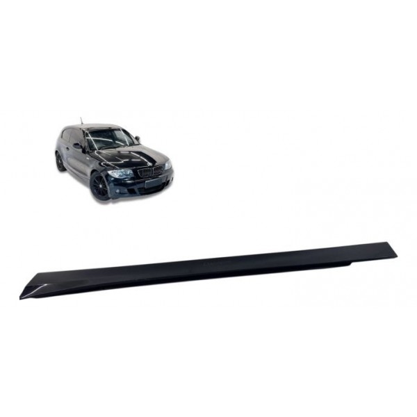 Spoiler Lateral ( Esquerdo ) - Bmw 118i 2012 1.6 F6 Preto
