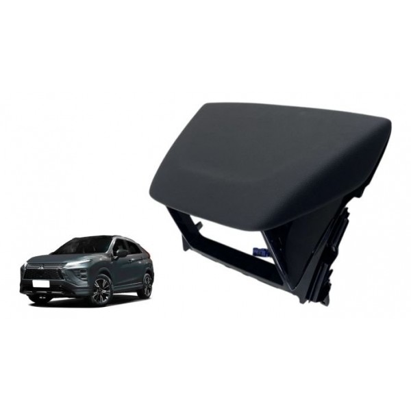Moldura Painel Multimidia - Mitsubishi Eclipse Cross 2024 Preto