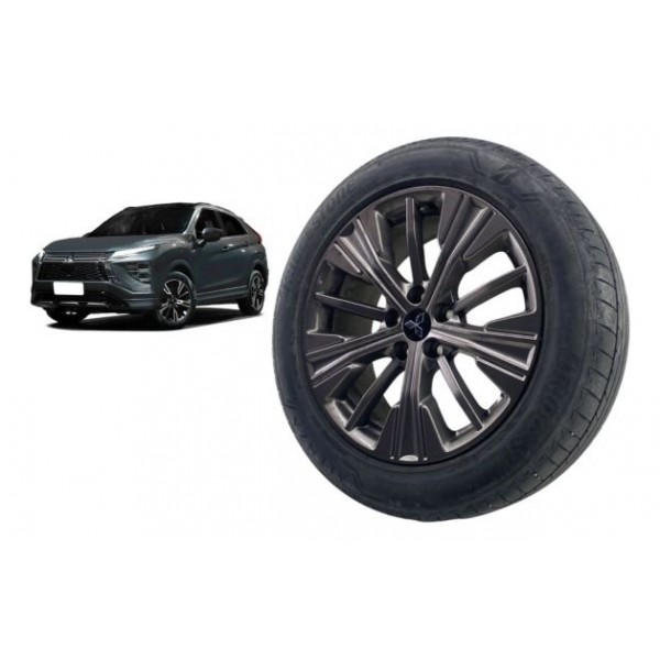 Roda Liga Leve ( 225/55r18 ) - Mitsubishi Eclipse 2024 Preto