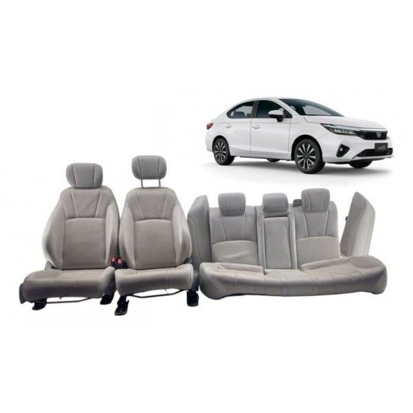 Jogo De Bancos ( Completo ) - Honda City Touring 1.5 2022 Bege