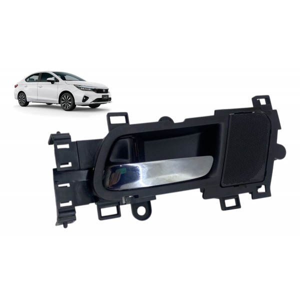Maçaneta Interna ( Tras Esq ) - Honda City Touring 1.5 2022 Branco Traseira