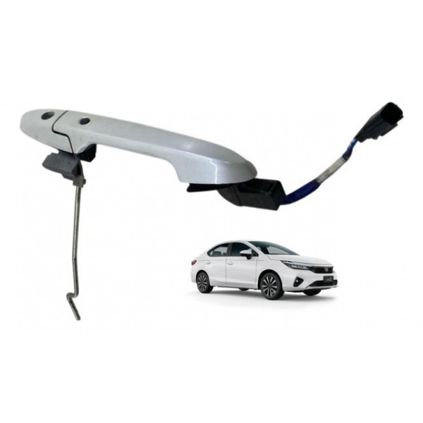 Maçaneta Externa ( Diant Esq ) - Honda City Touring 1.5 2022 Branco Dianteira
