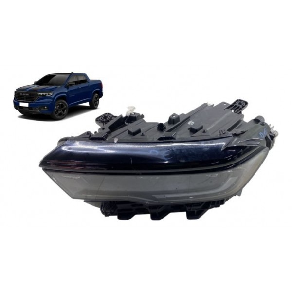 Farol ( Esquerdo ) - Ram Rampage 2024 Esquerdo/motorista