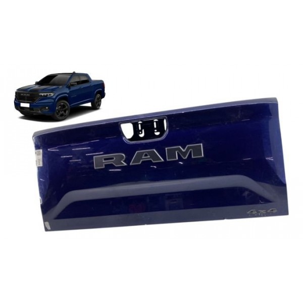 Tampa Traseira - Ram Rampage 2024 Azul-escuro