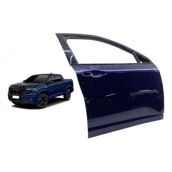 Porta ( Dianteira Direita ) - Ram Rampage 2024 Dianteira Direita Azul-escuro