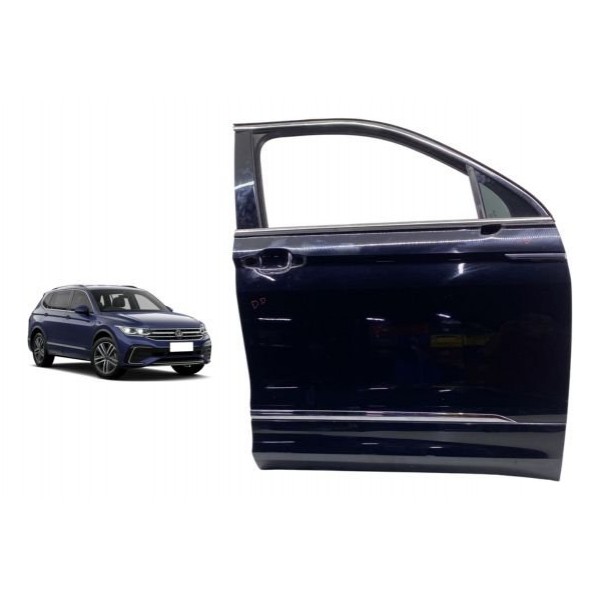 Porta ( Dianteira Direita ) - Volkswagen Tiguan R-line 2018 Dianteira Direita Azul-escuro