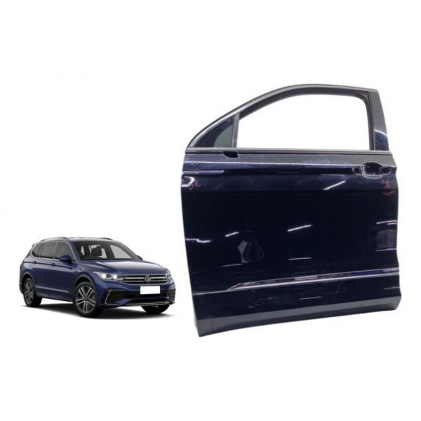 Porta ( Dianteira Esquerda ) - Volkswagen Tiguan R-line 2018 Dianteira Esquerda Azul-escuro