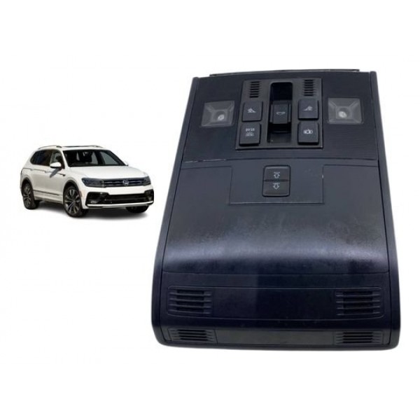 Luz De Teto / Cortesia - Volkswagen Tiguan R-line Tsi 2018 Preto
