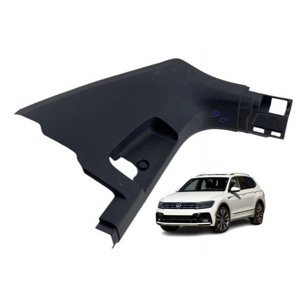 Acabamento Soleira ( Esquerda ) - Volkswagen Tiguan 2018 Preto