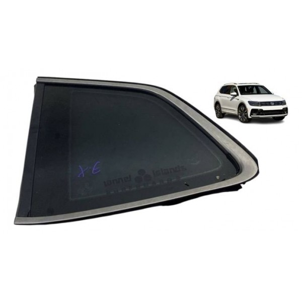 Vidro Fixo ( Tras Esq ) - Volkswagen Tiguan R-line Tsi 2018