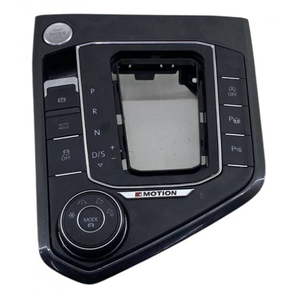 Moldura Alavanca De Cambio - Volkswagen Tiguan R-line 2018 Preto