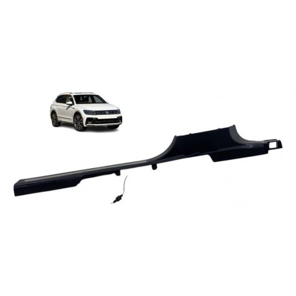 Soleira Lateral ( Com Led ) - Volkswagen Tiguan R-line Tsi 2 Preto