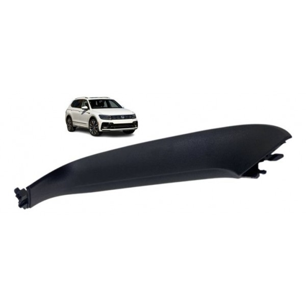 Acabamento Tampa Traseira - Volkswagen Tiguan 2018 Preto