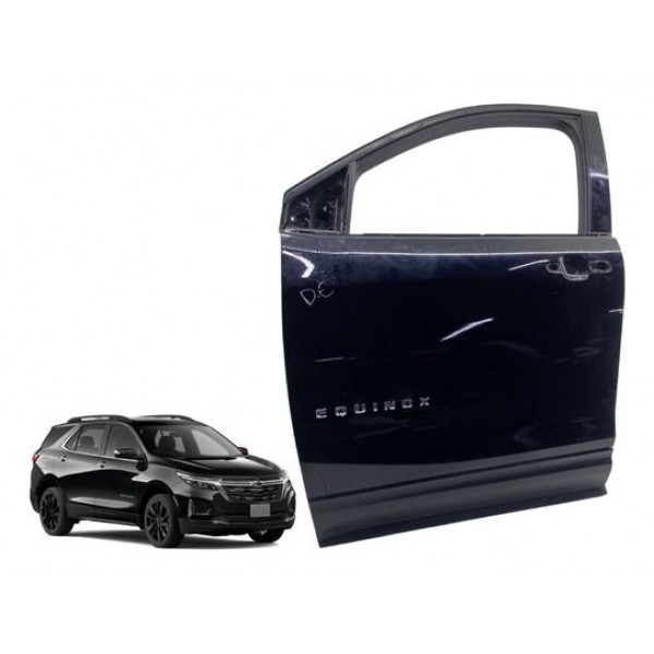 Porta ( Dianteira Esquerda ) - Chevrolet Equinox 2.0 Lt 2018 Dianteira Esquerdo Preto