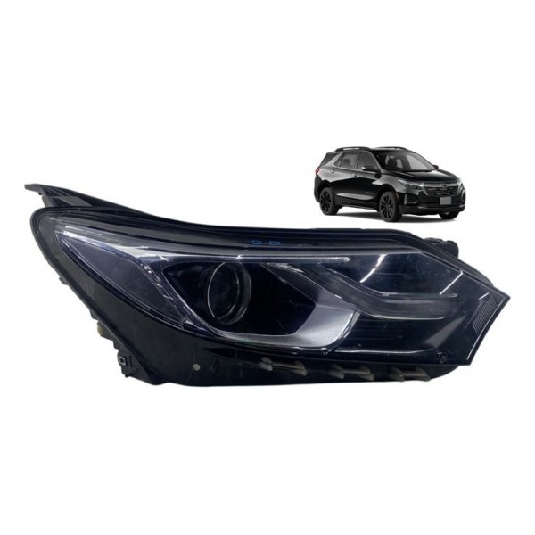 Farol ( Dianteiro Direito ) - Chevrolet Equinox 2.0 Lt 2018 Direito/passageiro