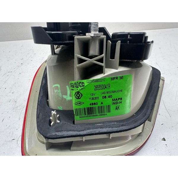 Lanterna Tampa Traseira Esquerda Fluence 2013 265550041r