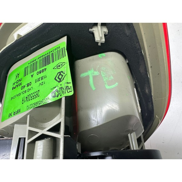 Lanterna Tampa Traseira Esquerda Fluence 2013 265550041r