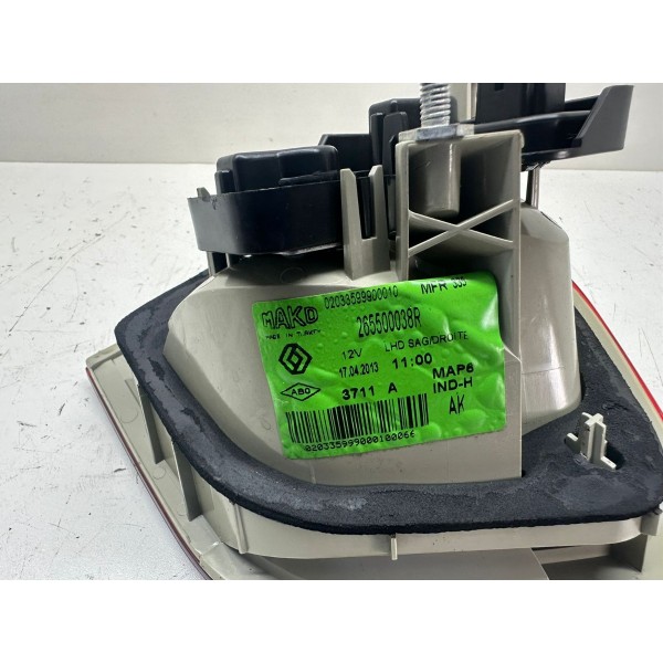 Lanterna Tampa Traseira Direita Fluence 2013 265500038r