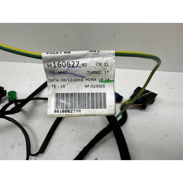 Chicote Porta Malas Peugeot 208 2017 9816062780 5208