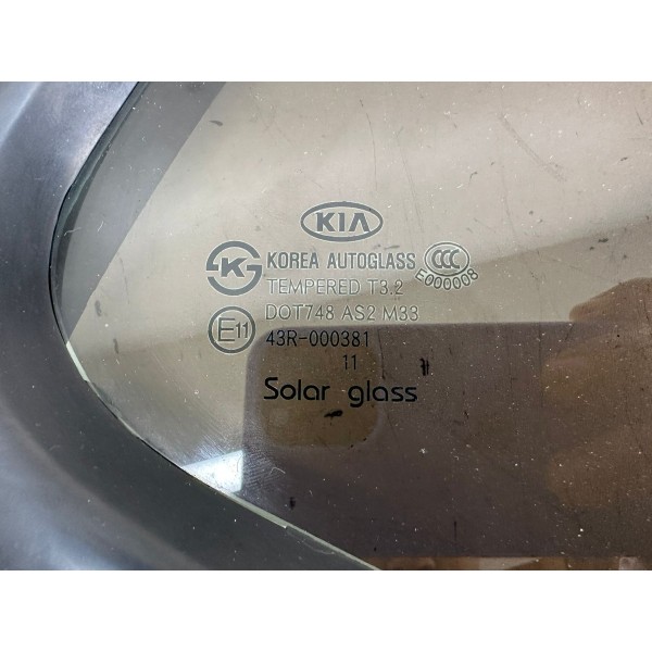 Vidro Fixo Traseiro Esquerdo Kia Optima 2013 3277