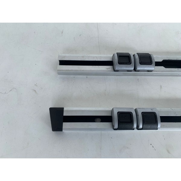Par Travessa Rack De Teto Audi Q7 2012 4l0863556c Prateado