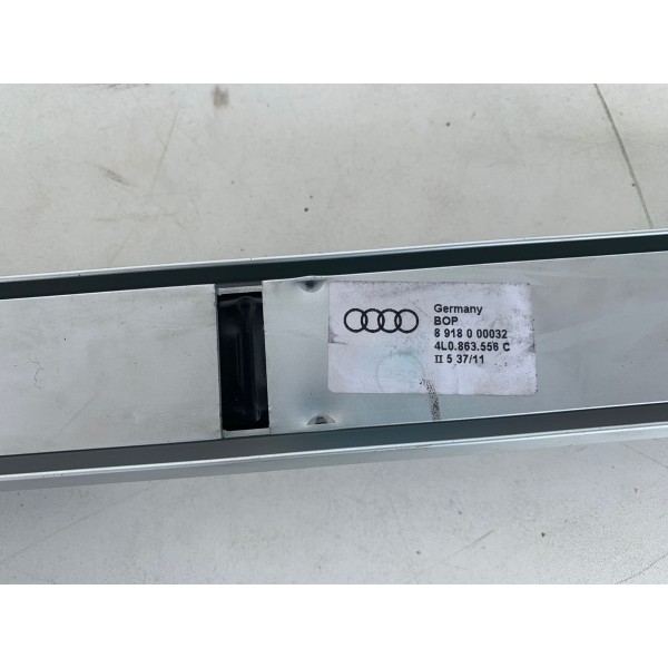 Par Travessa Rack De Teto Audi Q7 2012 4l0863556c Prateado
