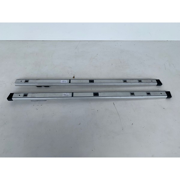 Par Travessa Rack De Teto Audi Q7 2012 4l0863556c Prateado