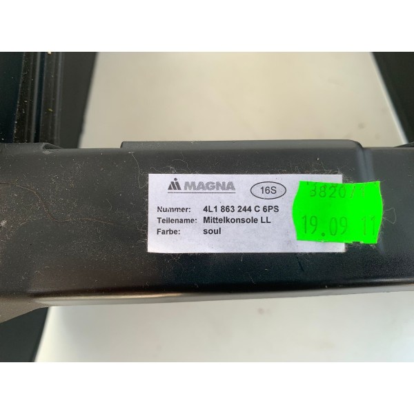 Console Central Audi Q7 2012 4l1863244