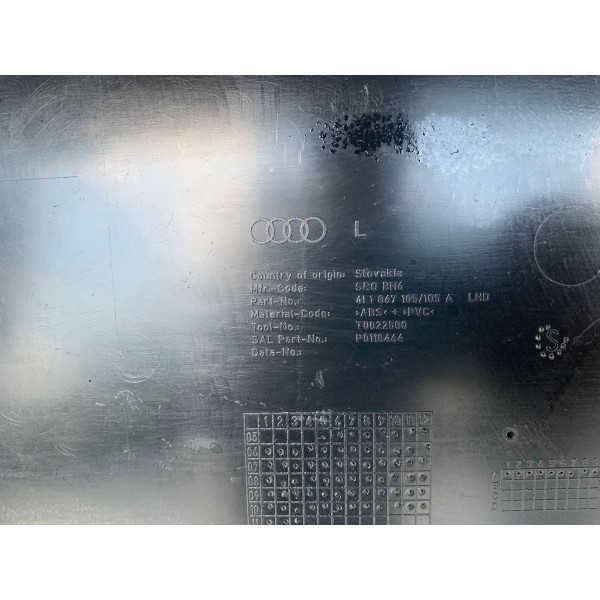 Forro De Porta Dianteiro Esquerdo Audi Q7 2012 4l1867105