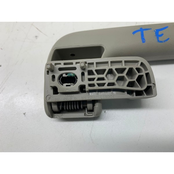 Alça De Teto Traseira Esquerda Audi Q7 2012 8p0857607 4013 Cinza