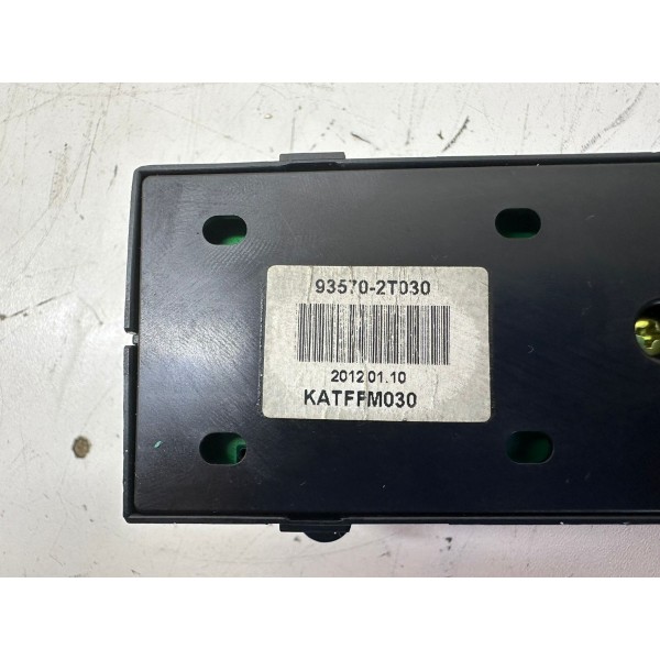 Botão Comando Vidro Dianteiro Esquerda Kia Optima 2013 3139