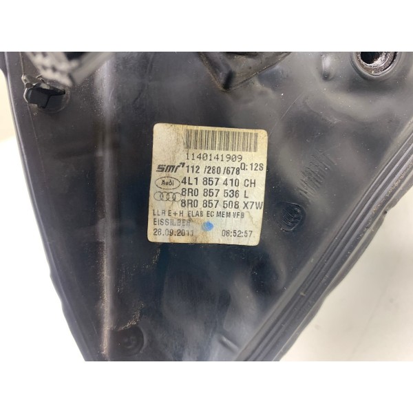 Retrovisor Direito Audi Q7 2012 4l1857410ch