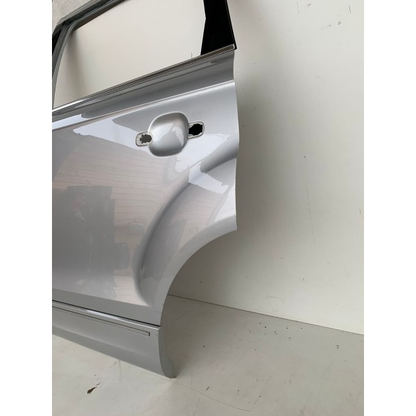 Porta Traseira Esquerda Audi Q7 2012 - 4l0833311 Traseira Esquerdo Prateado